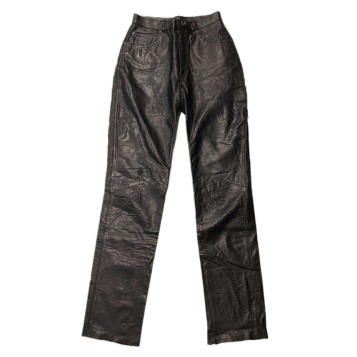 Vintage Vintage 80’s Wilson’s Leather Pants Size 28" / US 6 / IT 42 - 2 Thumbnail