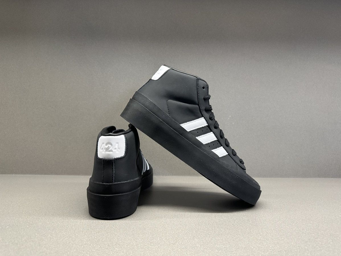 424 × Adidas Adidas Pro Model 424 Black Size US 5.5 / EU 38 - 7 Thumbnail