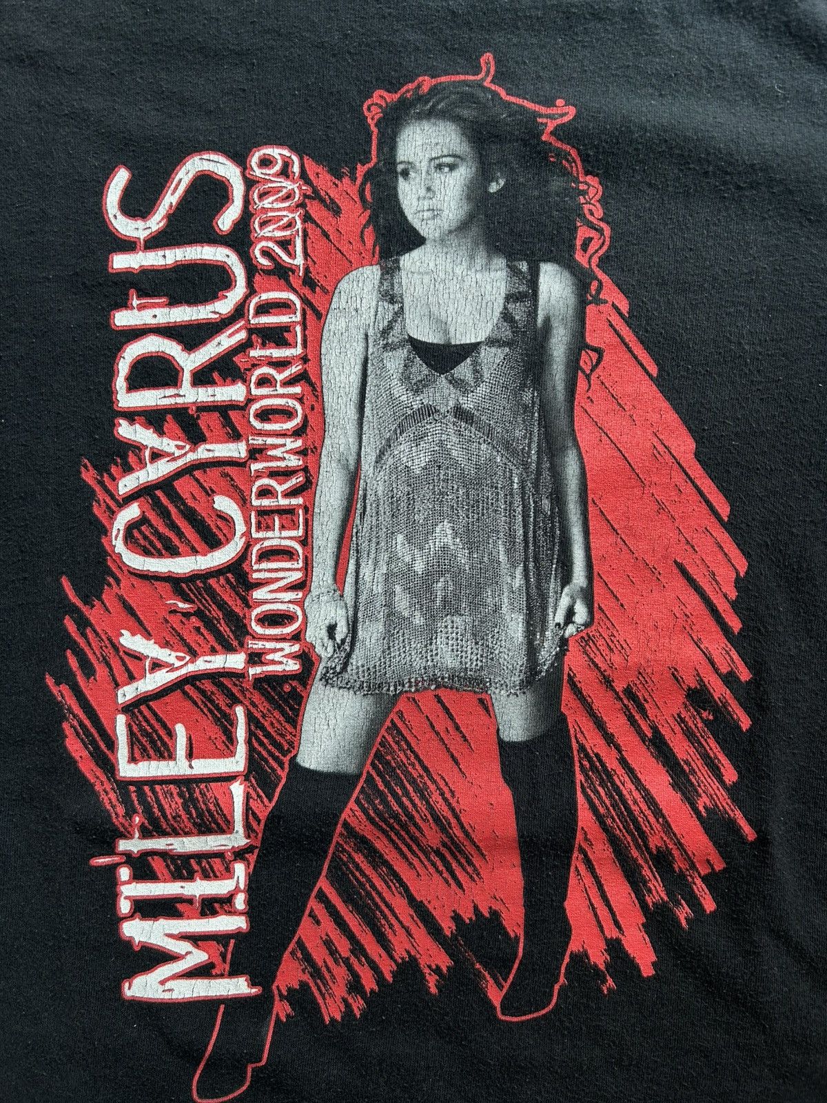 Vintage Miley Cyrus T Shirt 00’ Size US L / EU 52-54 / 3 - 3 Thumbnail
