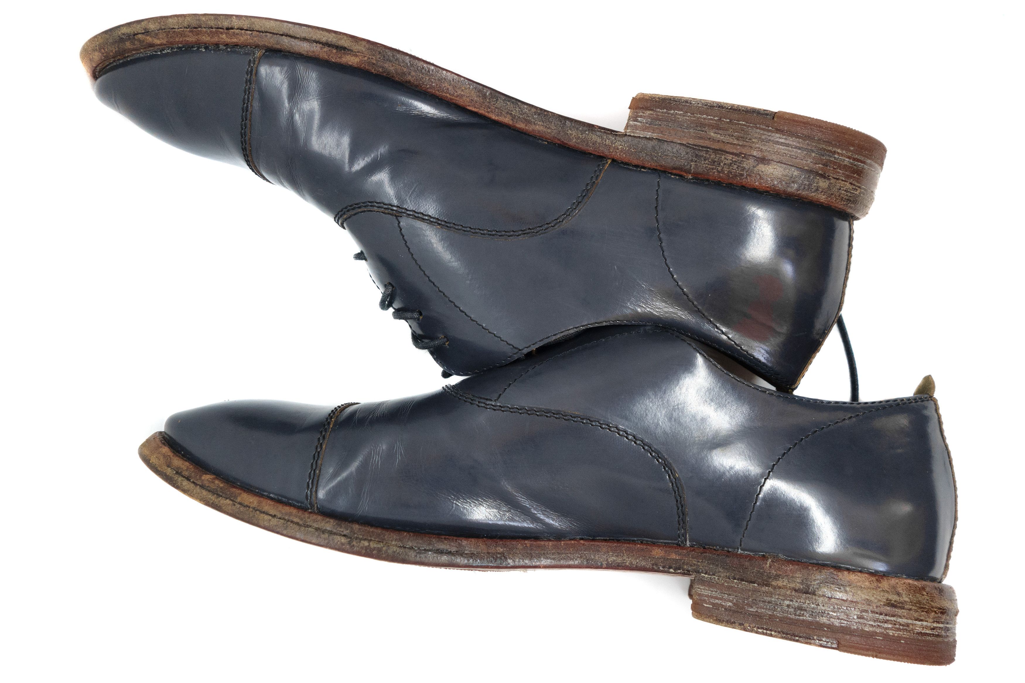 MoMA Classic Cap-Toe Oxford Leather Shoes Size US 9.5 / EU 42-43 - 3 Thumbnail