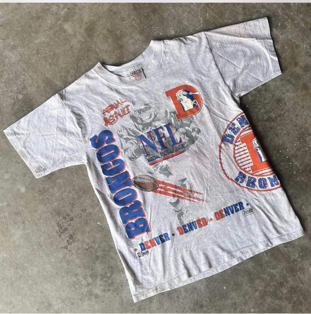 Nike × Vintage Denver Broncos T Shirt Size Large Size US L / EU 52-54 / 3 - 1 Thumbnail