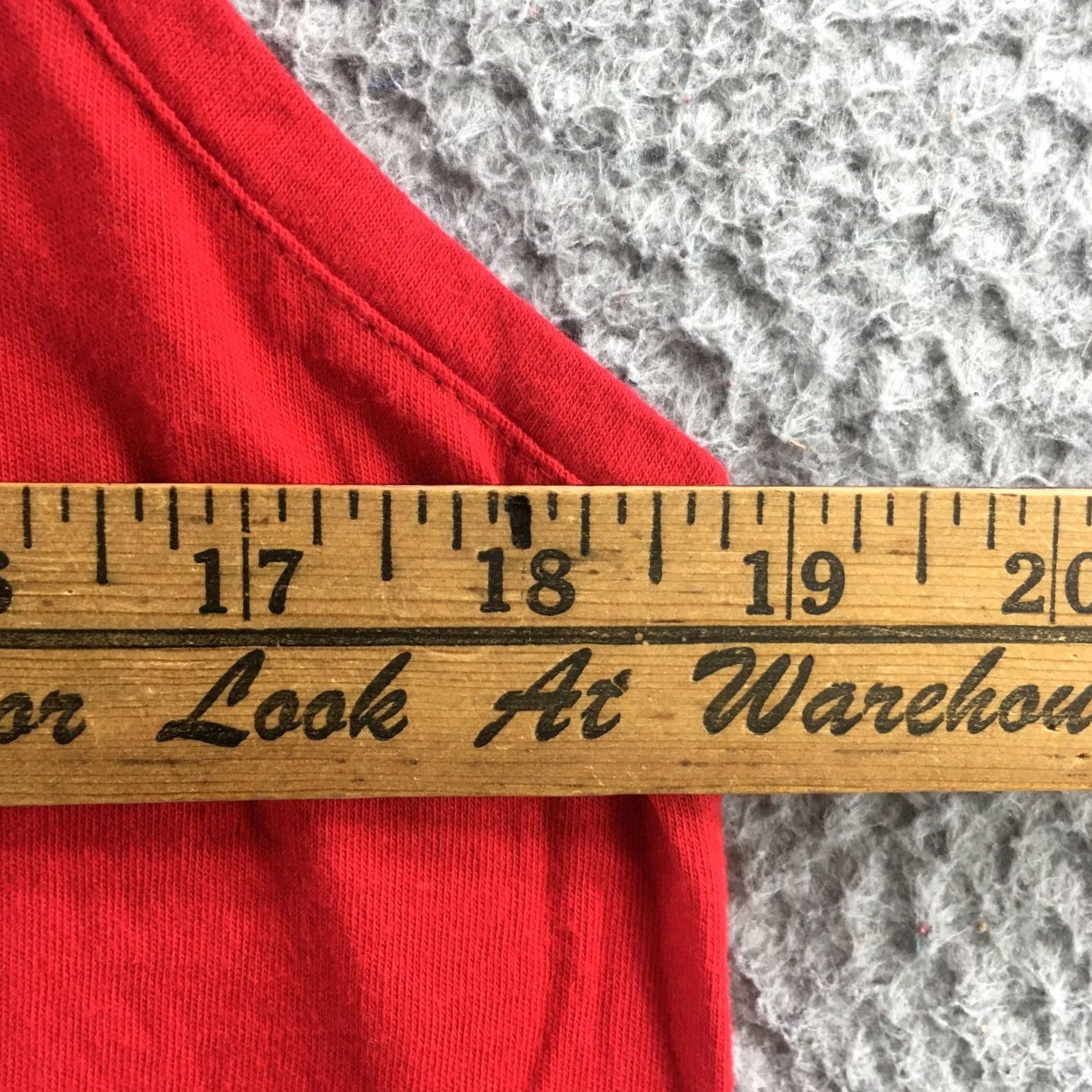 Old Navy Old Navy Tank Top Red Slim Fit Womens L Sleeveless American Flag Cotton Blend Tank Top Size L / US 10 / IT 46 - 6 Thumbnail