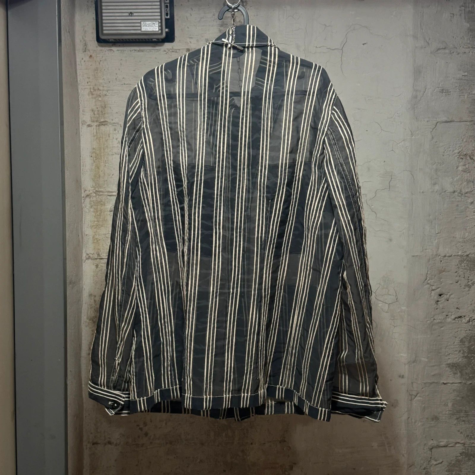 Ann Demeulemeester S/S 2015 Ann Demeulemeester transparent organza jacket Size US L / EU 52-54 / 3 - 3 Thumbnail
