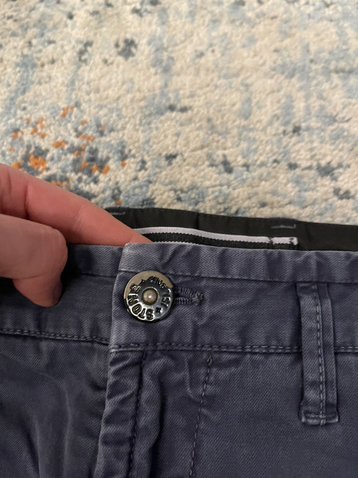 Stone Island Stone island navy pants Size US 31 - 5 Thumbnail