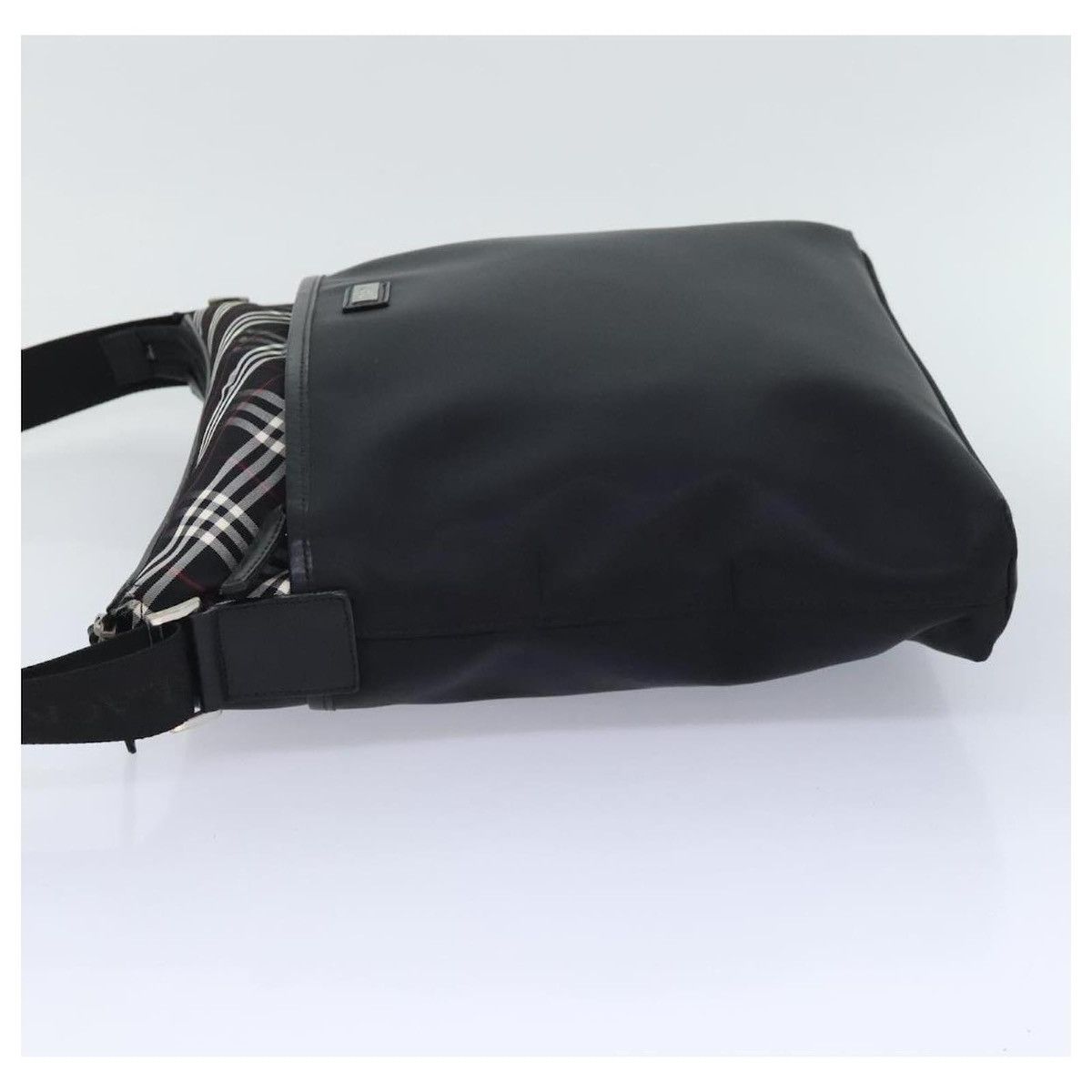 Burberry Auth BURBERRY Nova Check Black label Shoulder Bag Nylon Size ONE SIZE - 3 Thumbnail