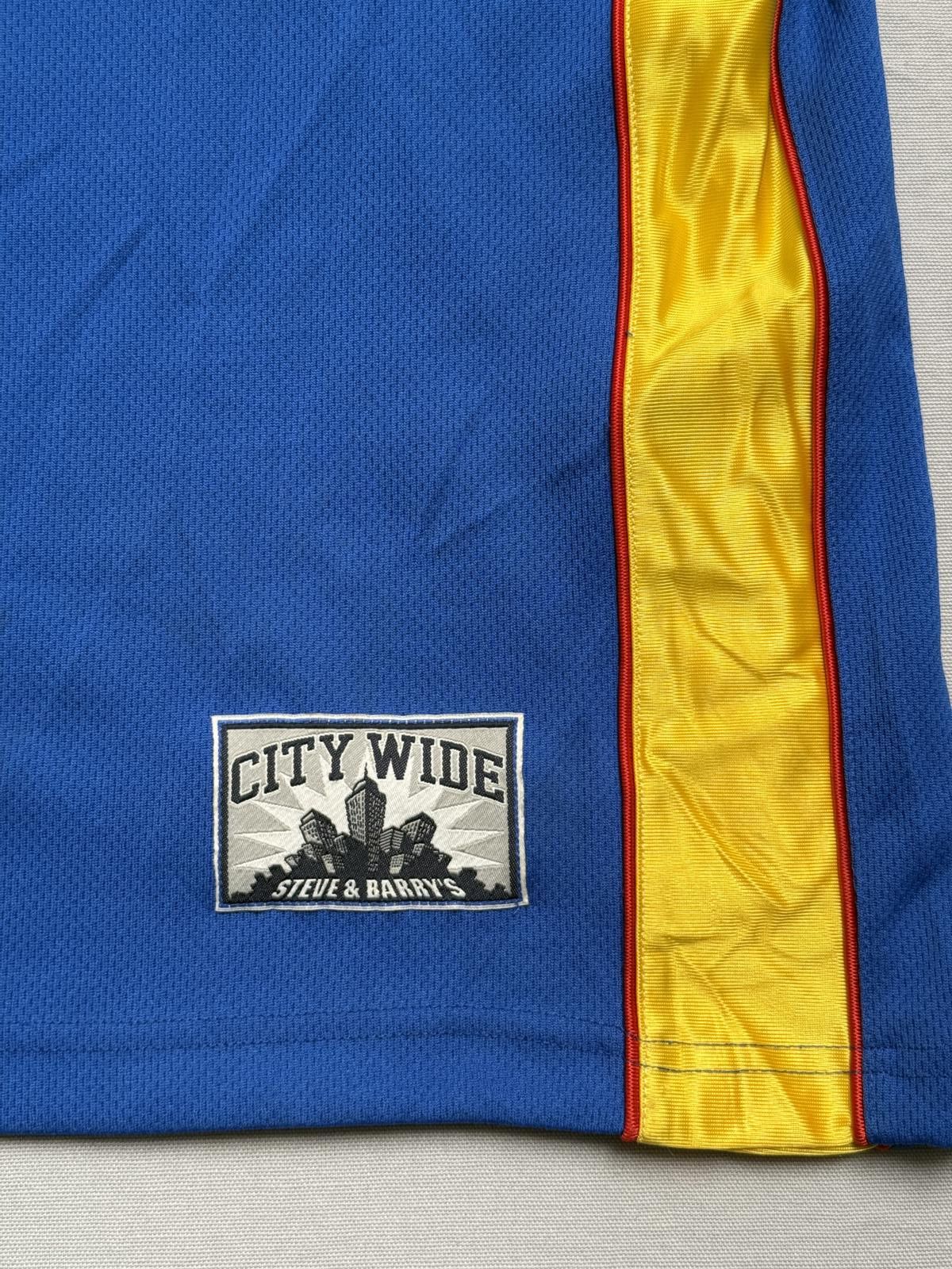 Designer Harlem Basketball Jersey #32 Blue Red Gold XL Size US XL / EU 56 / 4 - 6 Thumbnail