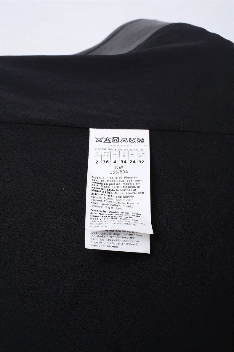 Max Mara Max Mara Black leather trench coat Size S / US 4 / IT 40 - 8 Thumbnail