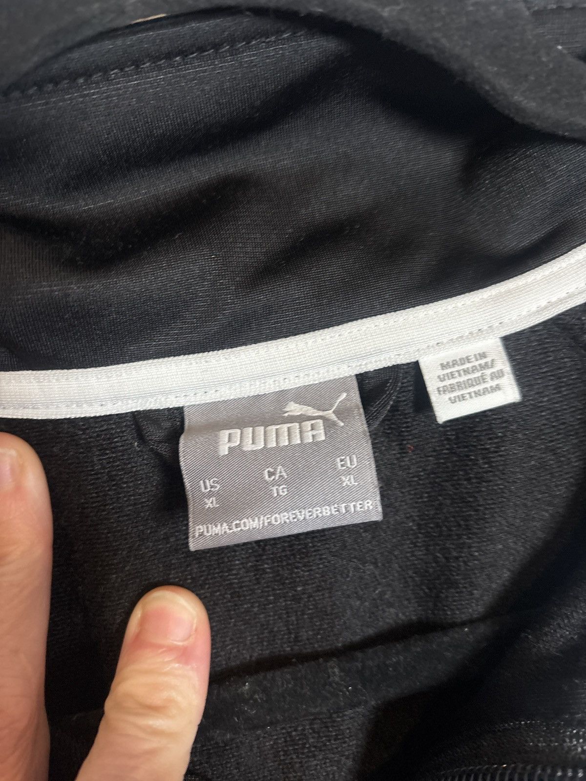 Puma Puma Men’s Black Full Zip Track Jacket – Size XL Size US XL / EU 56 / 4 - 3 Thumbnail