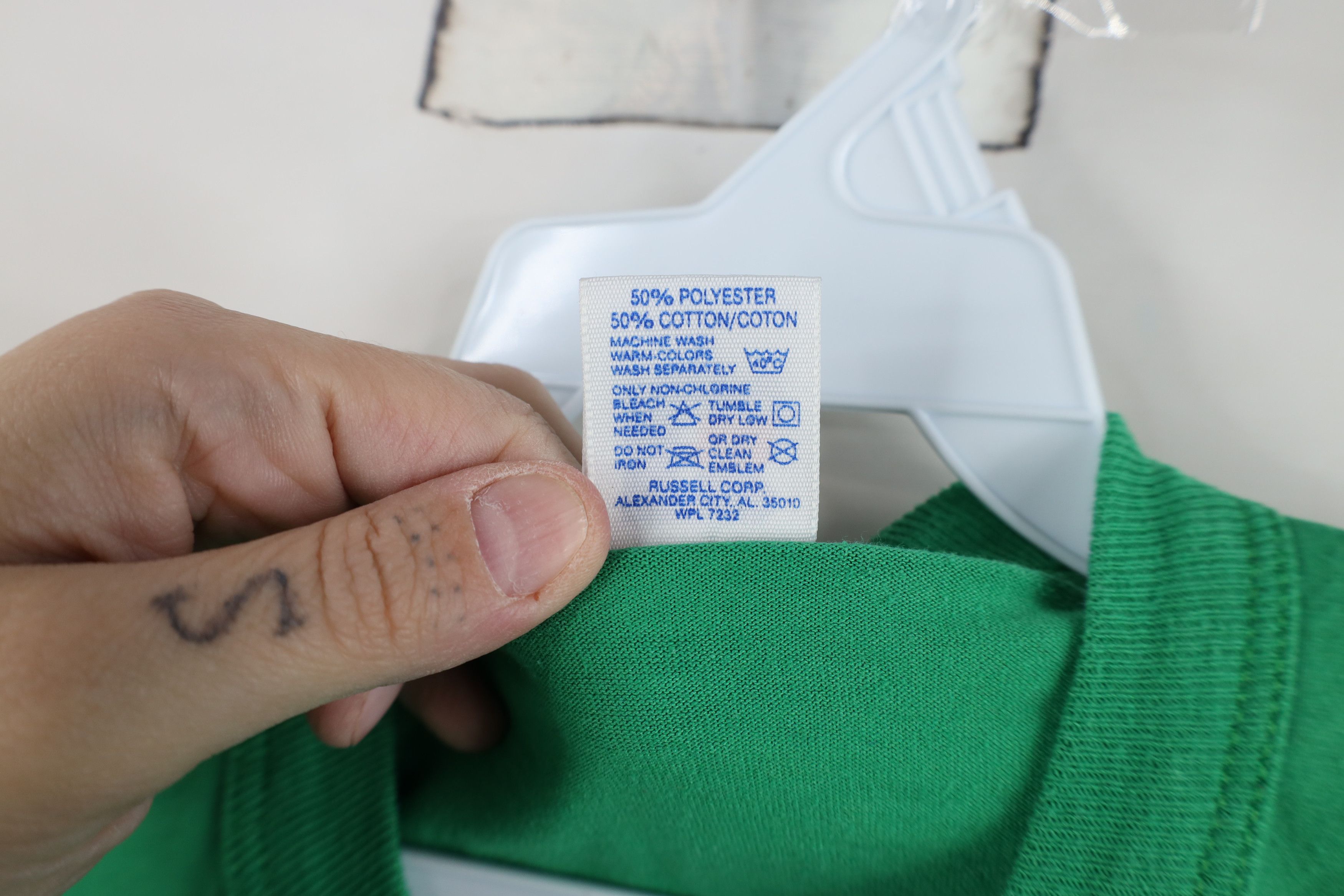Russell Athletic Vintage 80s 90s Russell Athletic Henley T-Shirt Green USA Size US S / EU 44-46 / 1 - 9 Thumbnail