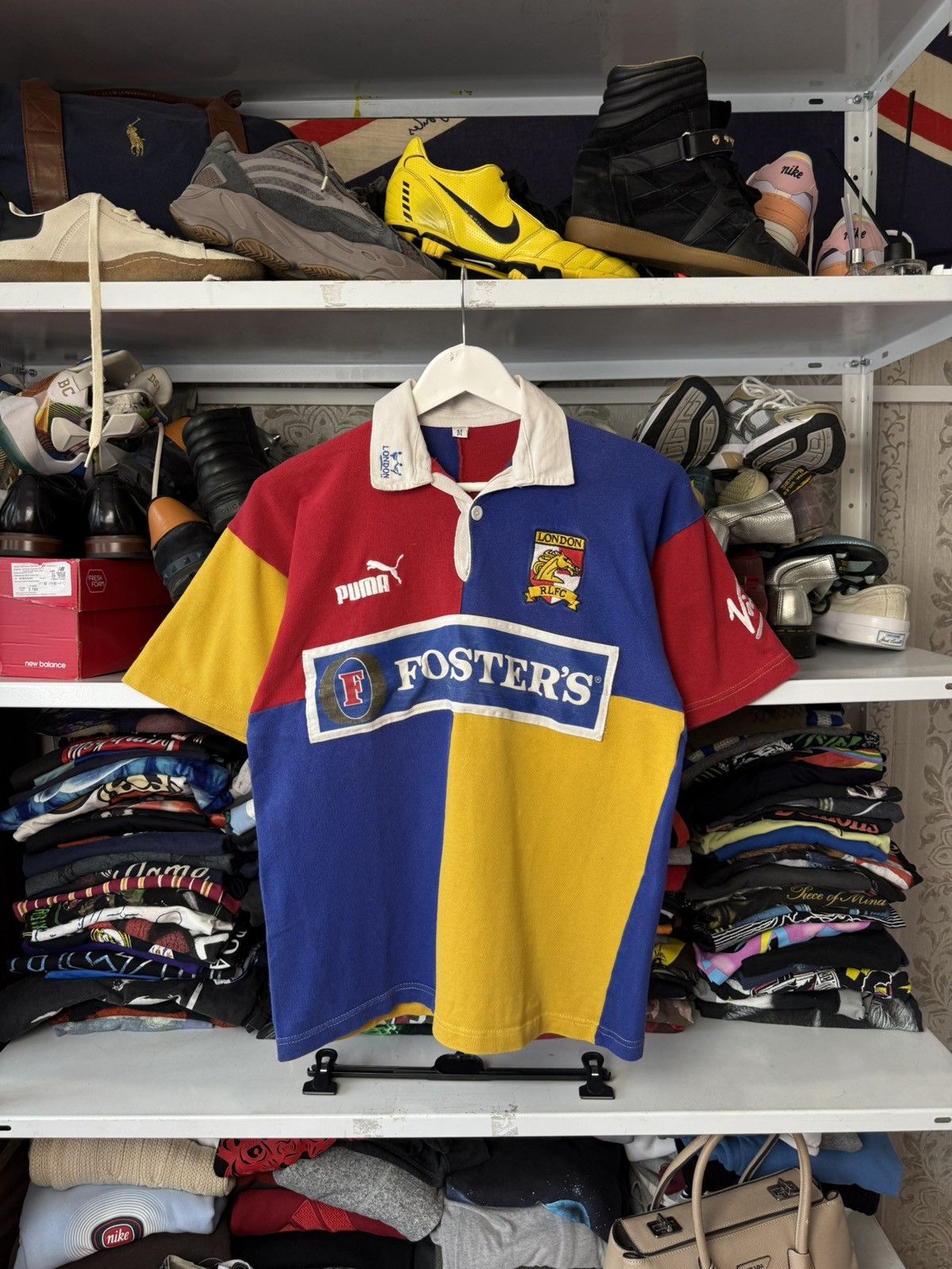 Rugby Ralph Lauren LONDON BRONCOS 1997 PUMA SIZE M NEW RUGBY JERSEY SHIRT RARE Size US M / EU 48-50 / 2 - 20 Thumbnail
