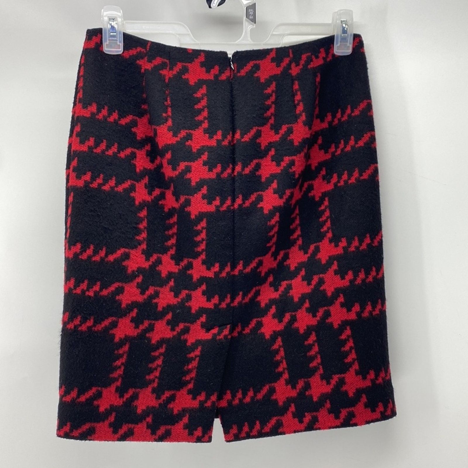 Other Talbots oversized hounds tooth print wool pencil skirt sz 8P Size 30" / US 8 / IT 44 - 4 Thumbnail