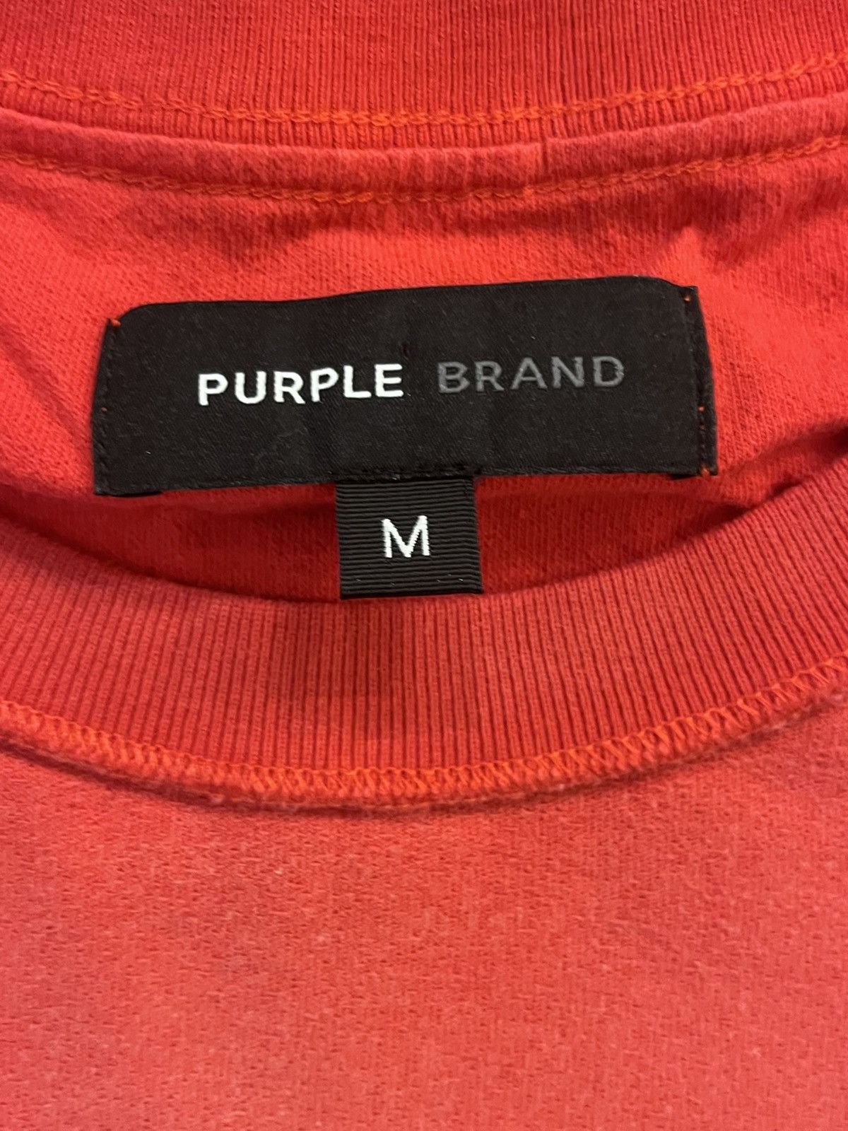Purple Brand Red medium perforated design nwt Size US M / EU 48-50 / 2 - 4 Thumbnail