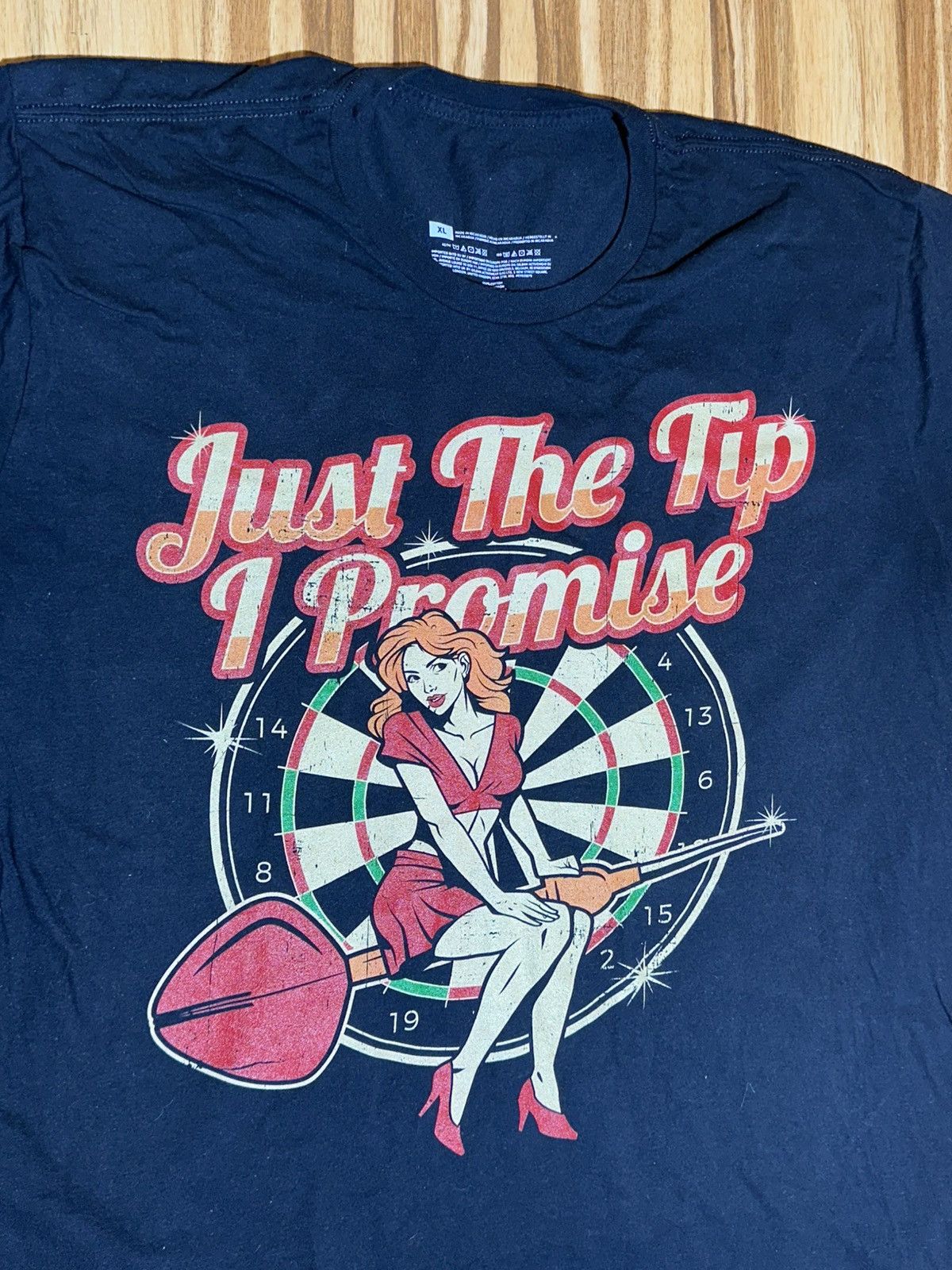 Other Just The Tip I Promise dart print Tshirt Size US XL / EU 56 / 4 - 3 Thumbnail