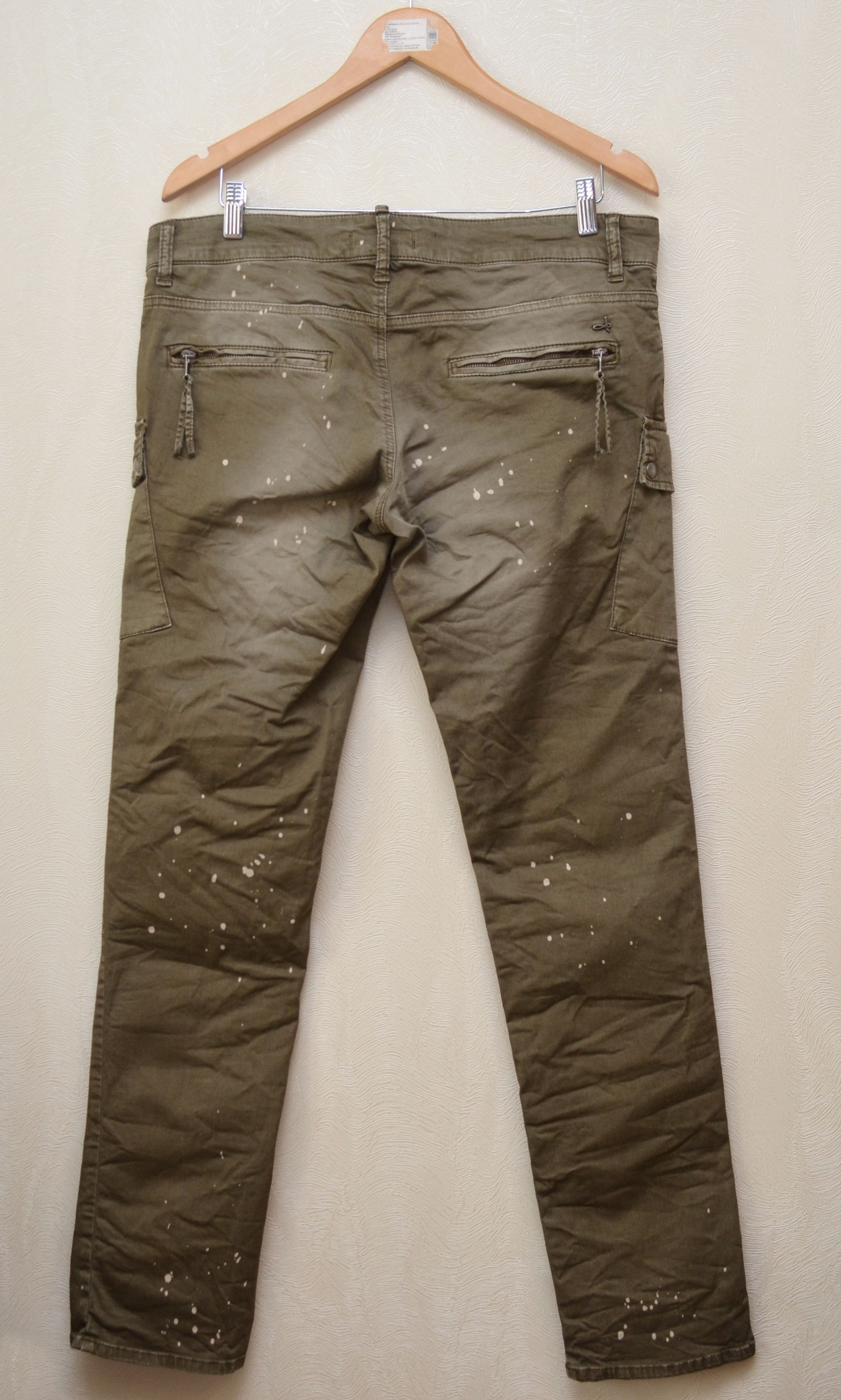 Other RARE 🔥 Absolut Joy Painted Cargo Pants Jeans Size W34 L32 Size US 34 / EU 50 - 6 Thumbnail