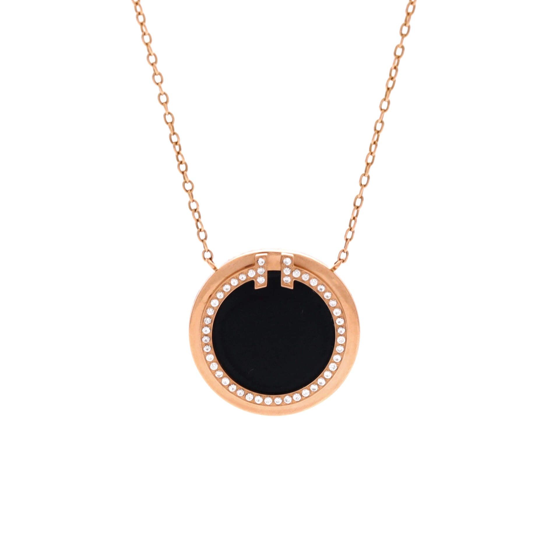 Tiffany & Co. T Circle Pendant Necklace Size ONE SIZE - 1 Thumbnail