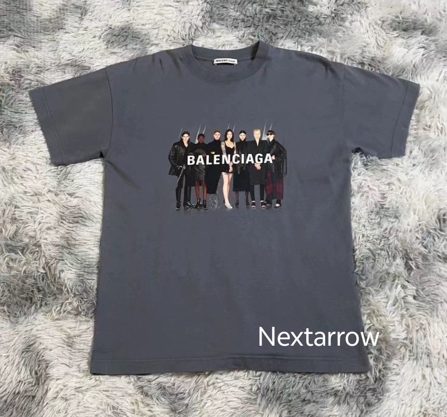 Balenciaga Balenciaga portrait model short sleeved T-s 2410