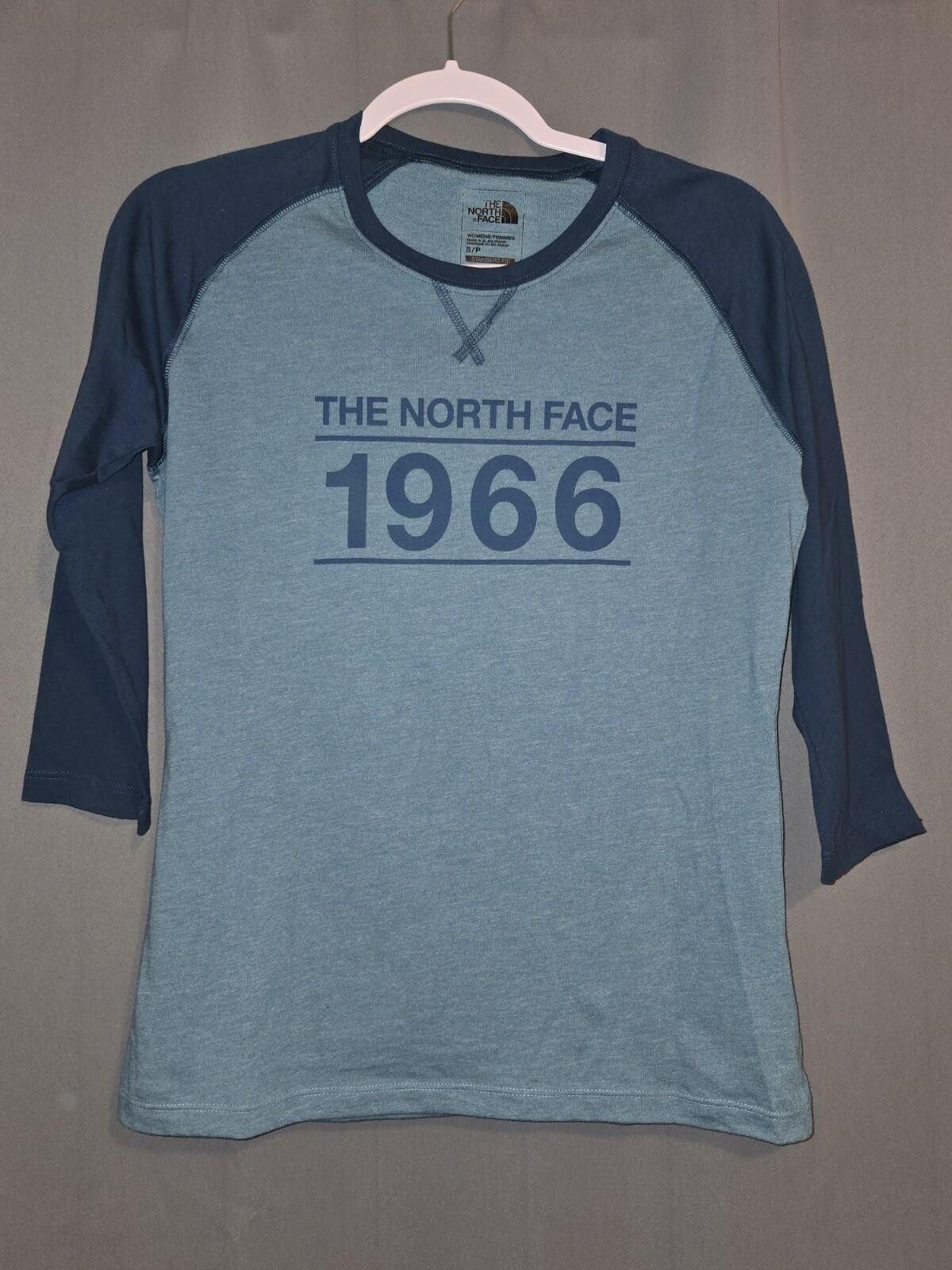 The North Face The North Face Jersey Standard Fit Women's Blue Shirt Small Size S / US 4 / IT 40 - 1 Thumbnail