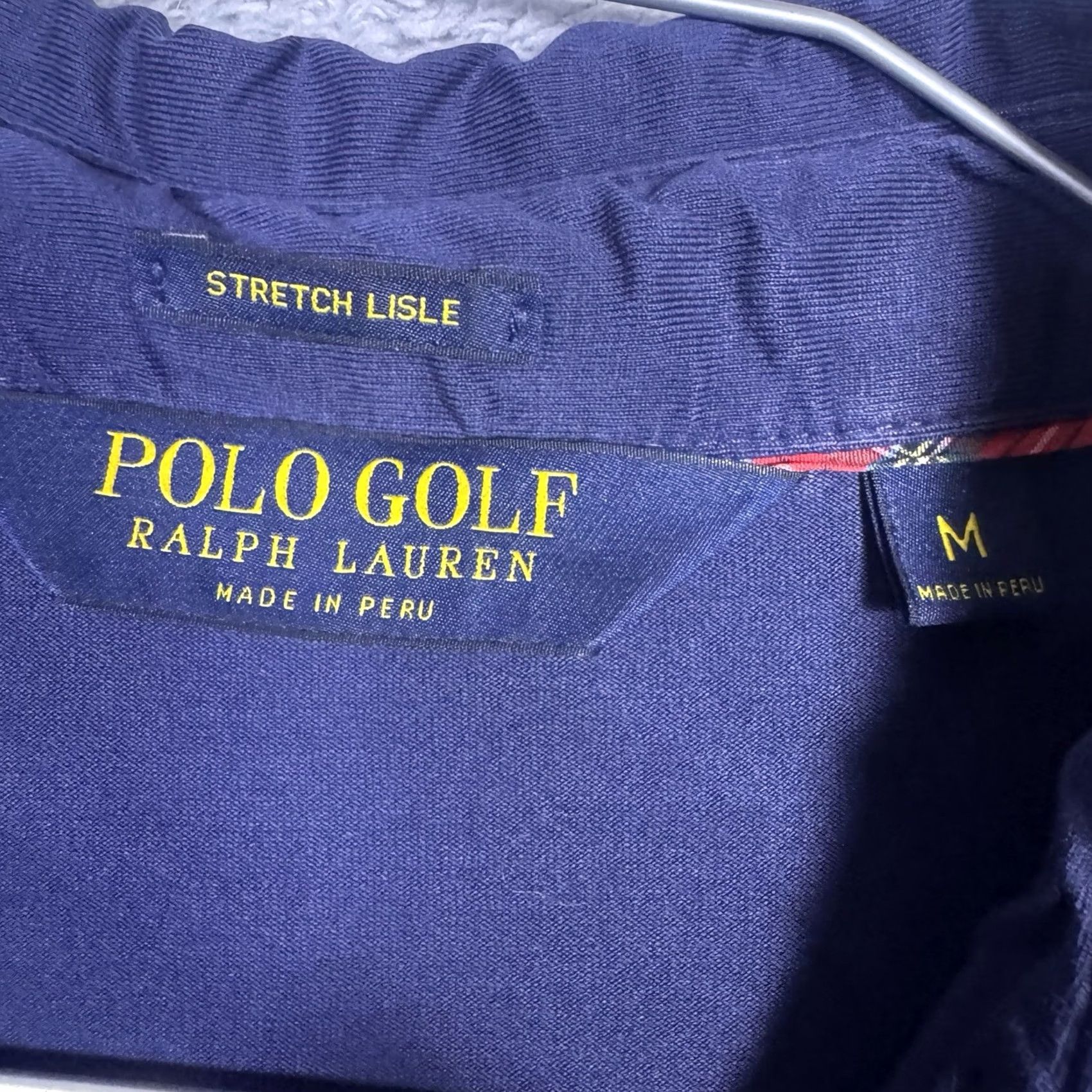 Ralph Lauren Polo Ralph Lauren Mens M Golf Shirt 2017 Erin Hills US Open Stretch Lisle Pima Size US M / EU 48-50 / 2 - 4 Thumbnail