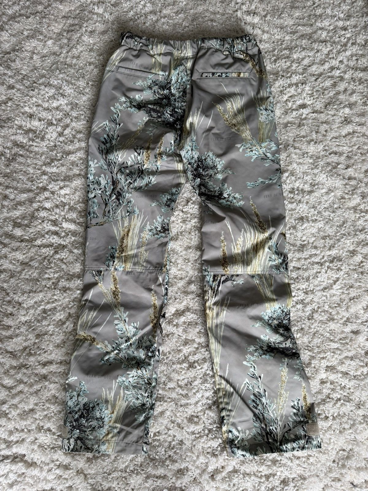 Fear of God Prairie Ghost Camo Baggy Nylon Pants Size US 30 / EU 46 - 5 Thumbnail