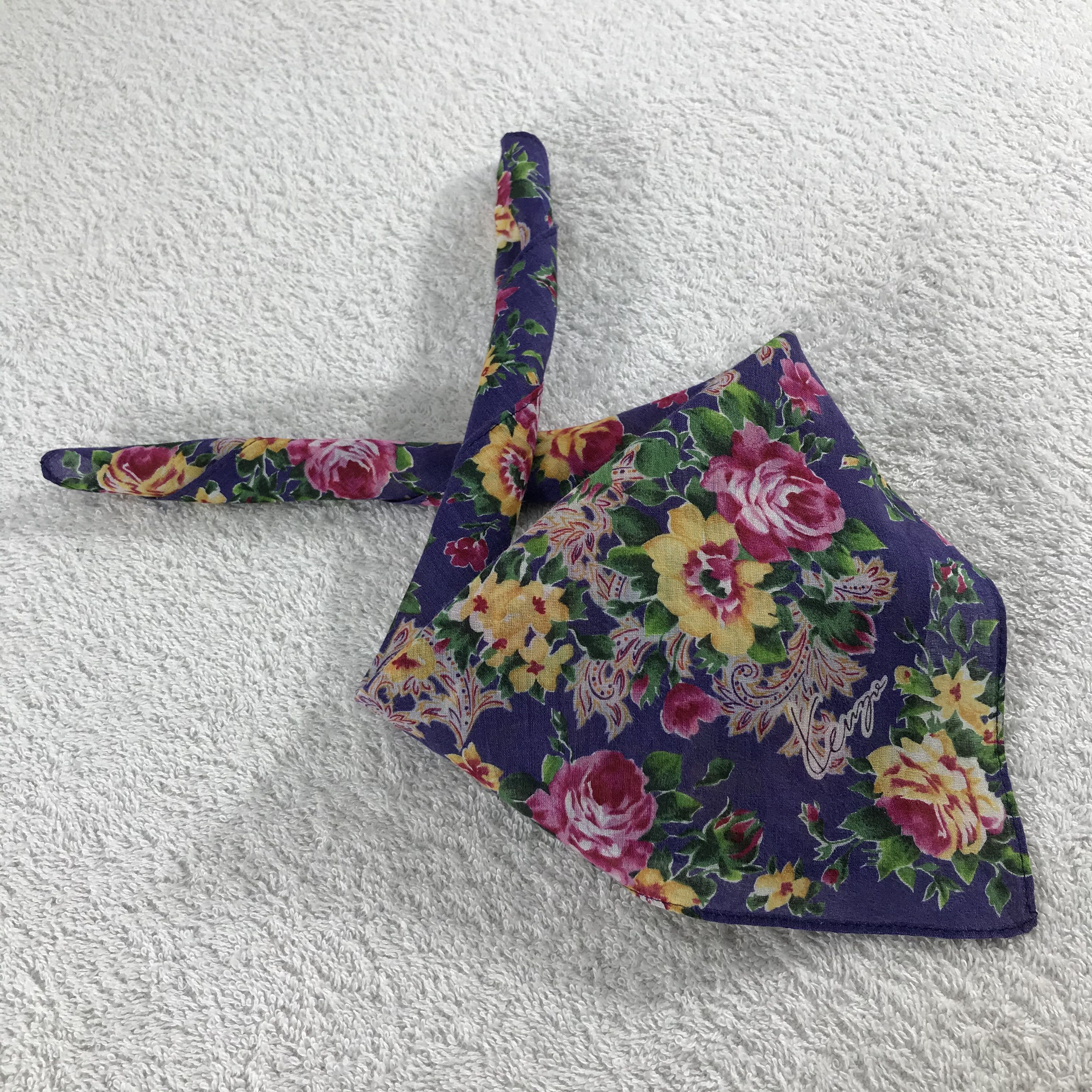 Kenzo × Vintage Kenzo Bandana / Handkerchief / Neckerchief - S124 Size ONE SIZE - 4 Thumbnail