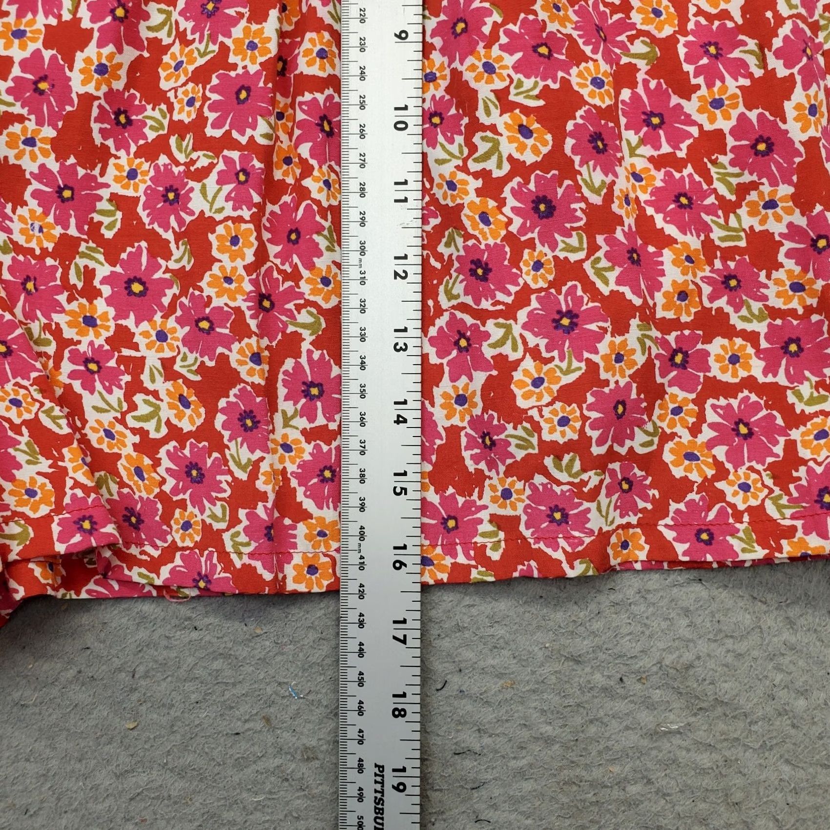 Vintage The Limited Shorts Women M Multi Floral High Waist Pleated Elastic Waist Pull On Size 32" / US 10 / IT 46 - 3 Thumbnail