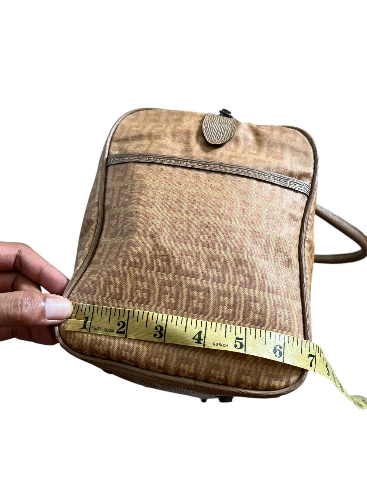Fendi Vintage 70s Fendi Zucca Duffle Bag Size ONE SIZE - 13 Thumbnail