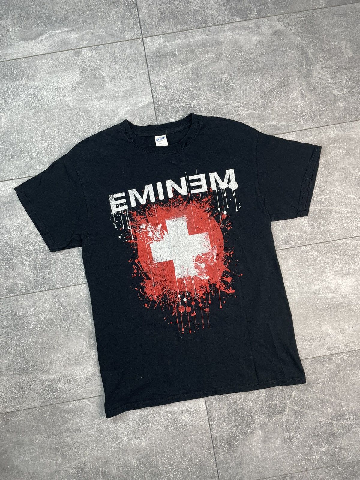 Band Tees × Eminem Eminem 2016 T-shirt Big Logo Size US M / EU 48-50 / 2 - 2 Thumbnail