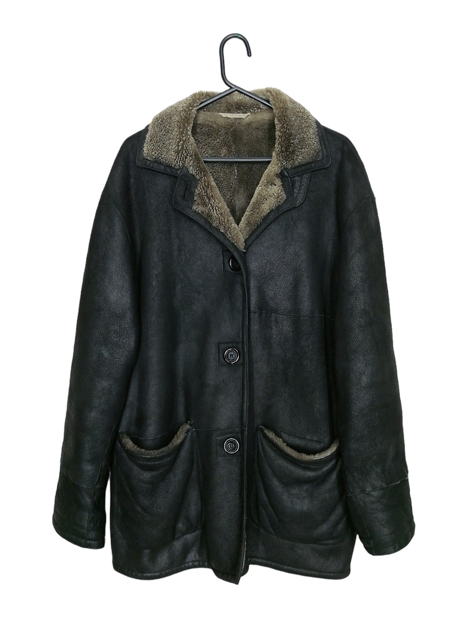 SERAPHIN Seraphin France Mouton Shearling Leather Jacket RRP 7200$ Size US L / EU 52-54 / 3 - 1 Thumbnail