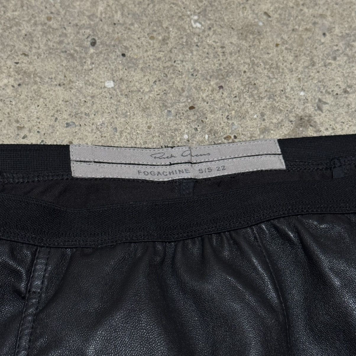 Rick Owens S/S 2022 Rick owens leather skirt Size 28" / US 6 / IT 42 - 3 Thumbnail