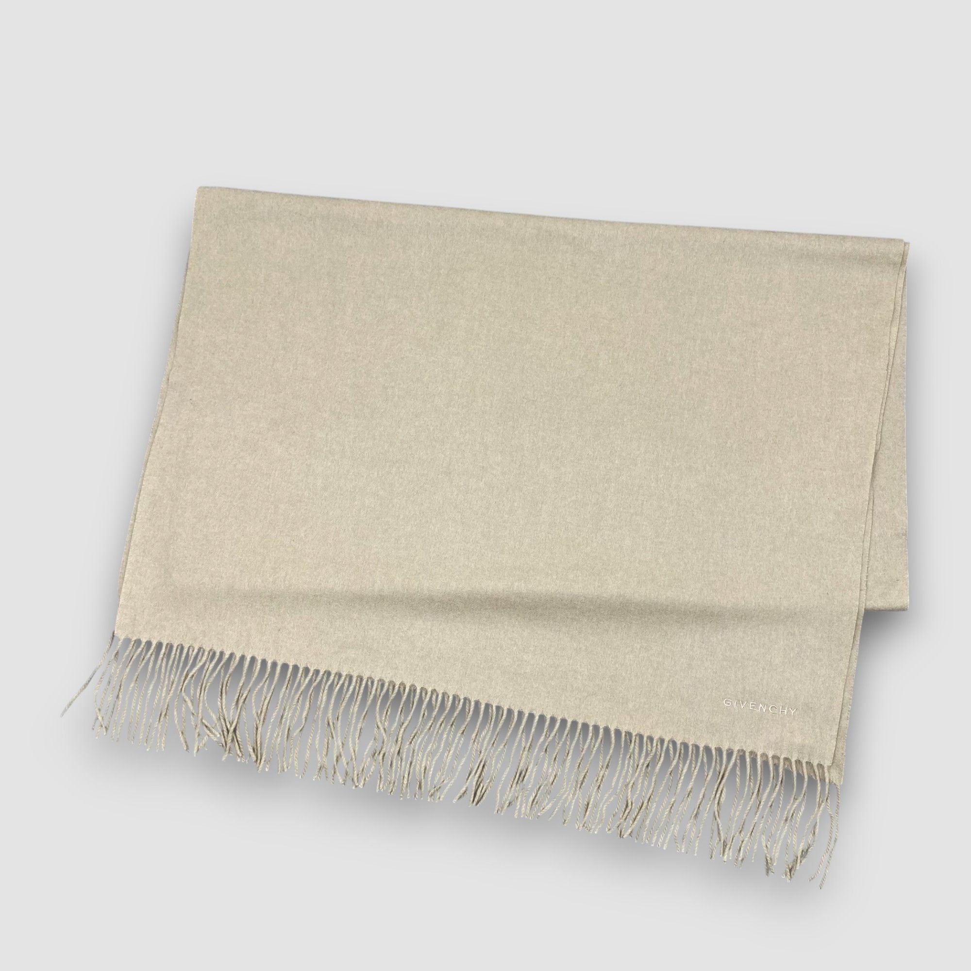 Givenchy Vintage Givenchy Scarf Muffler Wool Shawls Babushka Scarves Size ONE SIZE - 4 Thumbnail