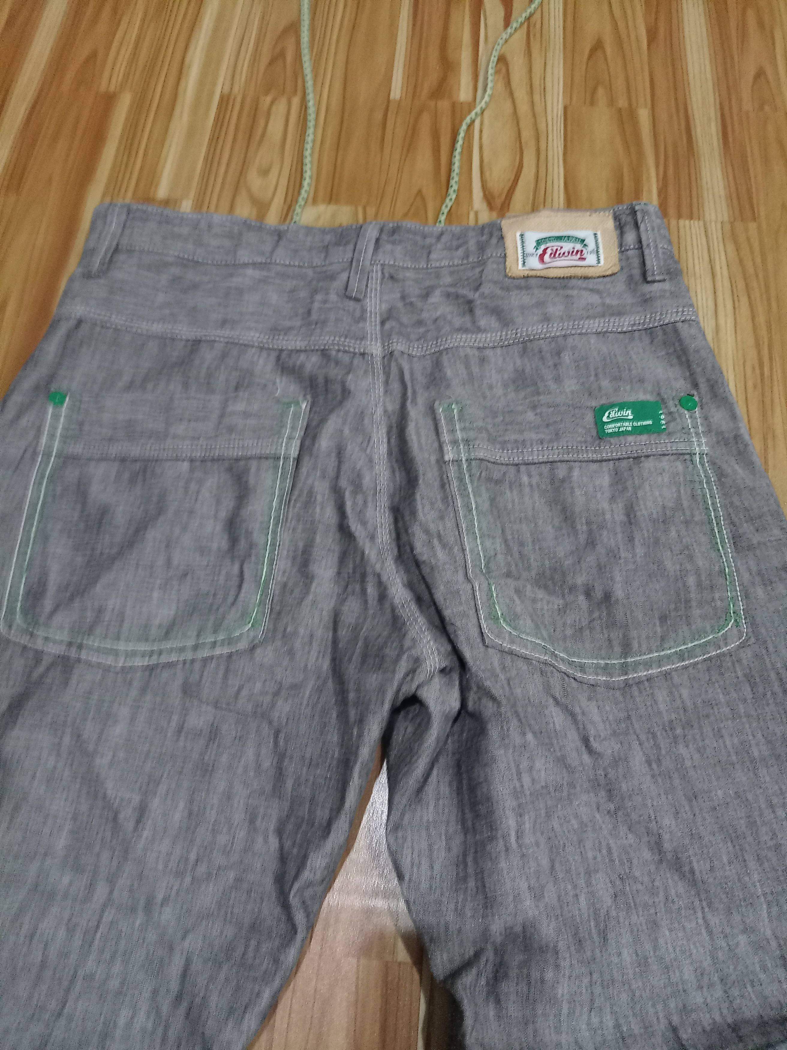 Edwin × Japanese Brand Made In Japan Edwin Banana Fiber Drawstring Pants Size US 34 / EU 50 - 4 Thumbnail