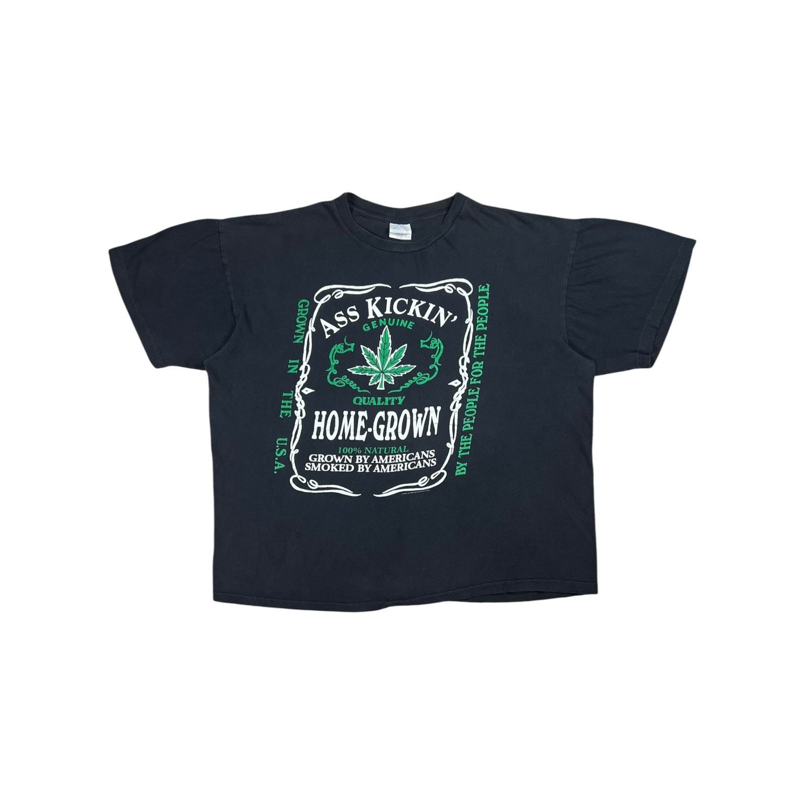 Band Tees × Rap Tees × Vintage Vintage Ass Kickin Home Grown Shirt