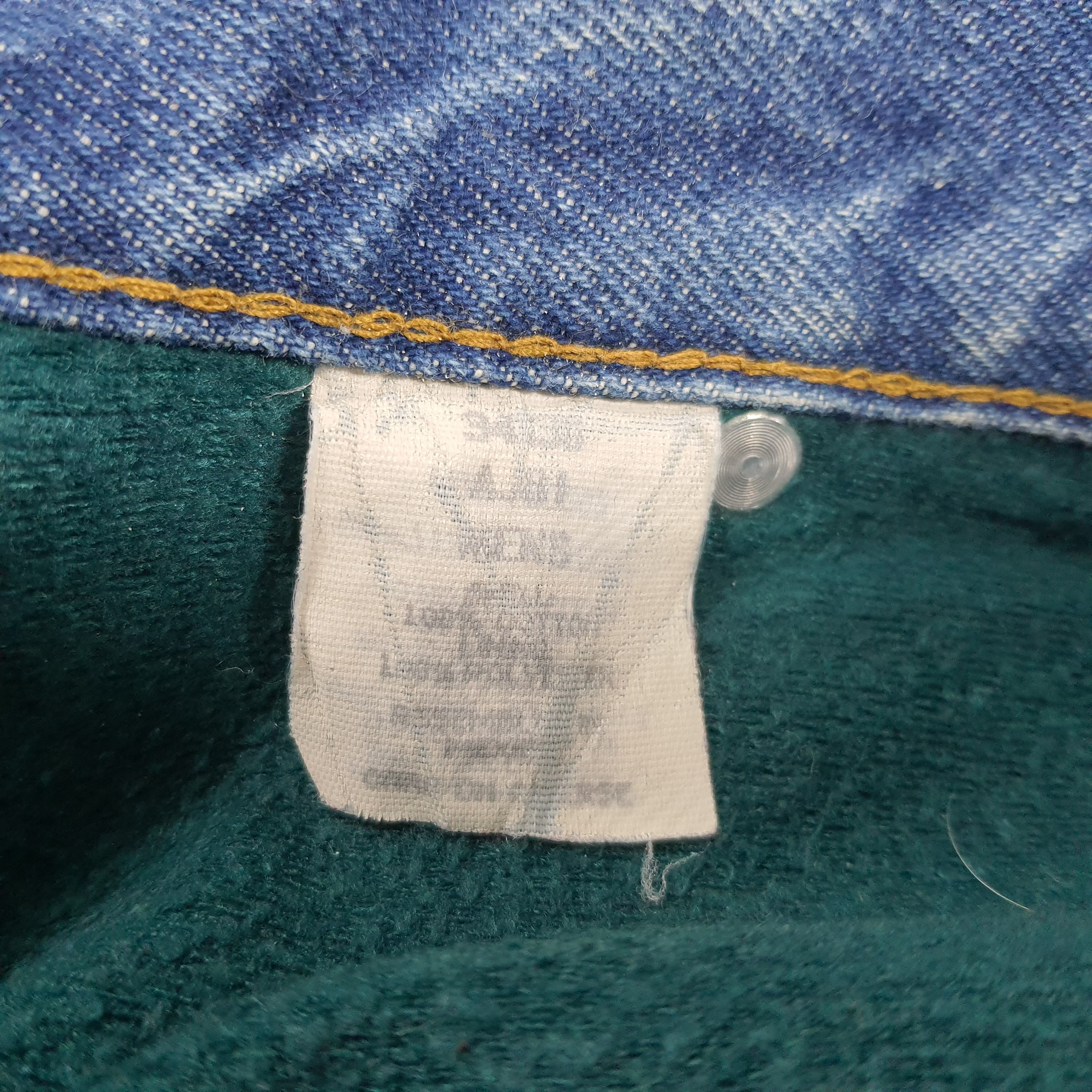 L.L. Bean Vintage L.L. Bean Double L Fleece Lined Jeans C280N1 Size US 33 - 9 Thumbnail