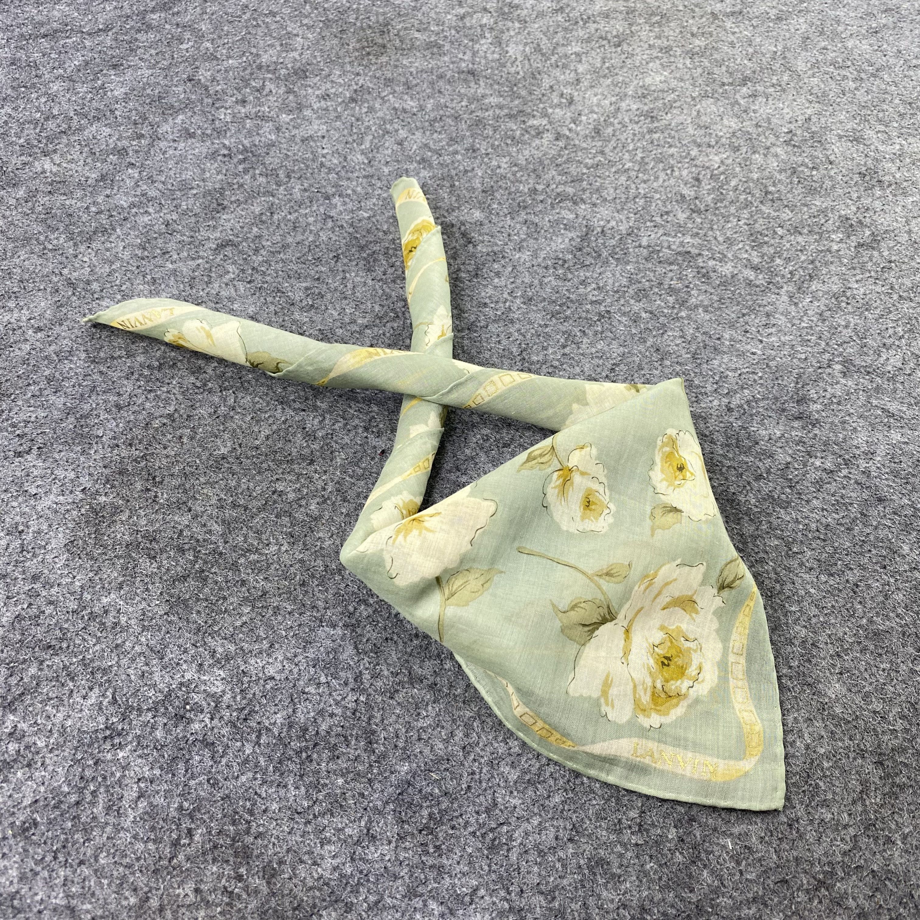 Lanvin Lanvin Handkerchief / Bandana / Neckerchief-B1541 Size ONE SIZE - 1 Thumbnail