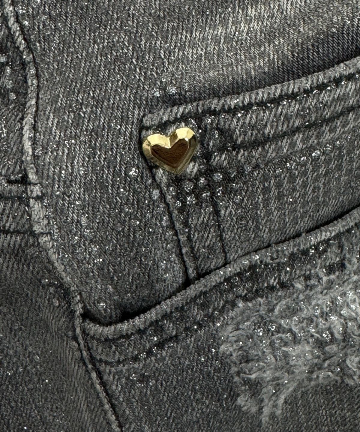 TWINSET My Twin Twinset Sequin Jeans size 29 Size 29" - 10 Thumbnail
