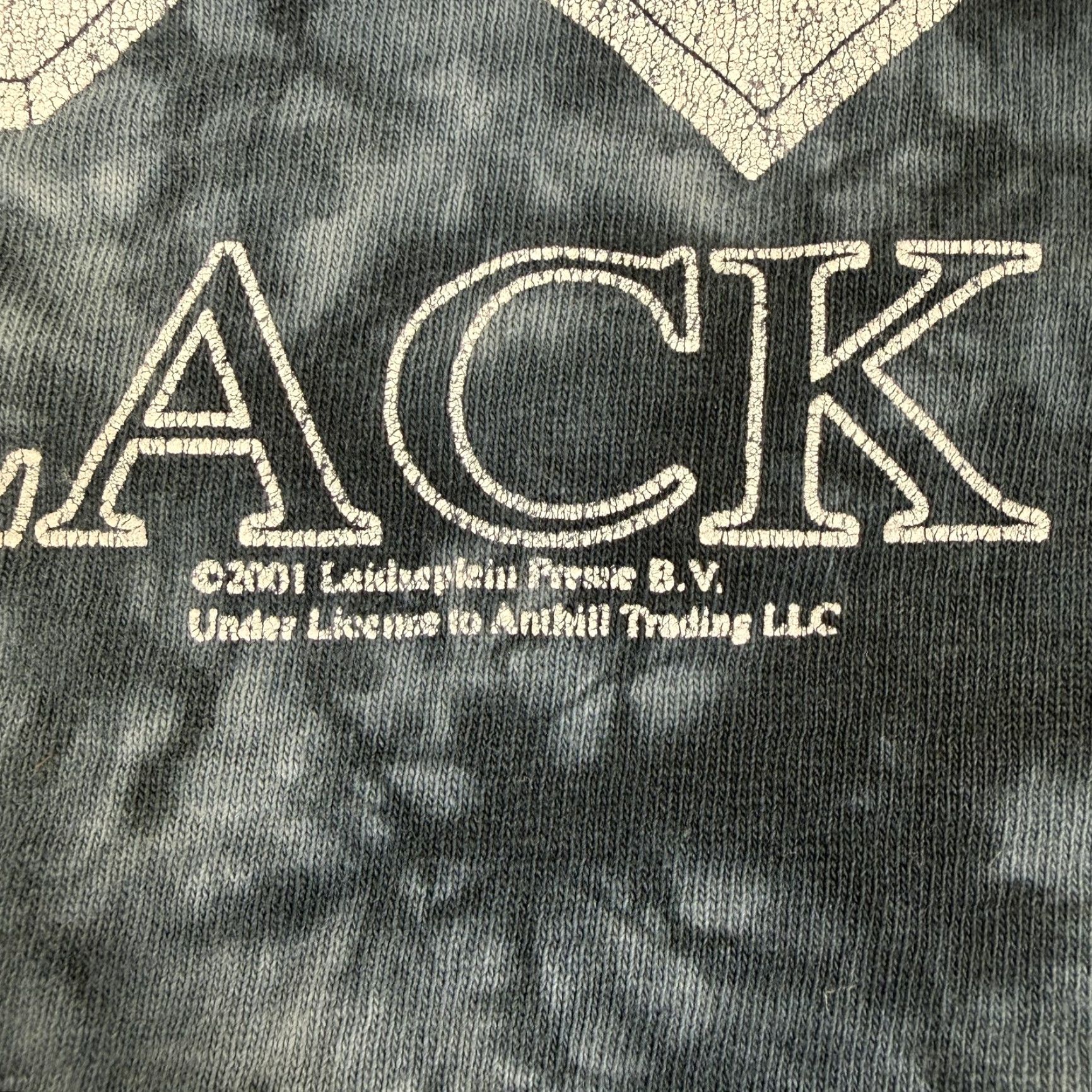 Vintage VINTAGE AC/DC Back In Black Shirt Mens M Black Tie-Dye Tee Sundog 2000s Size US M / EU 48-50 / 2 - 3 Thumbnail