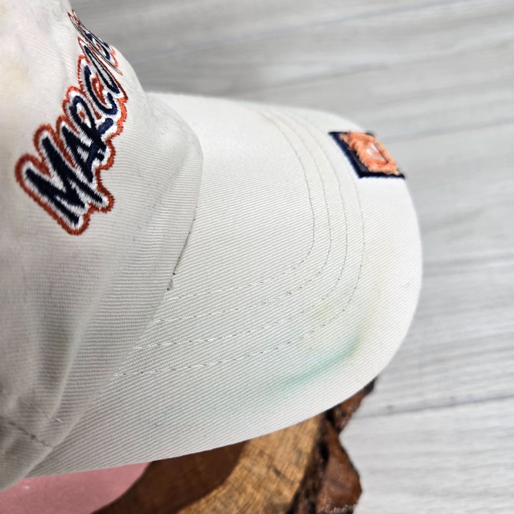 Bally VINTAGE Alvin's Island Hat Baseball Cap Adult Adjustable White Logo Hat Mens Size ONE SIZE - 3 Thumbnail