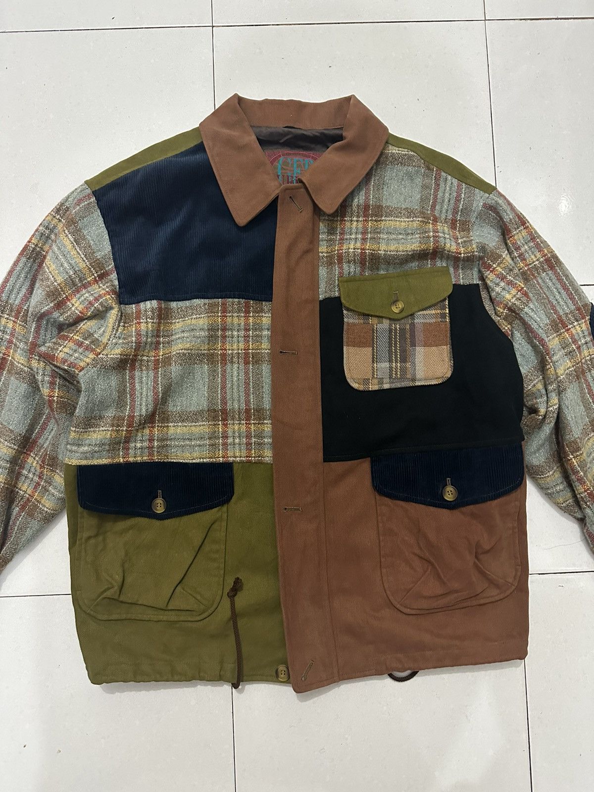 STEALS VTG GER RUFFINI Patchwork jacket