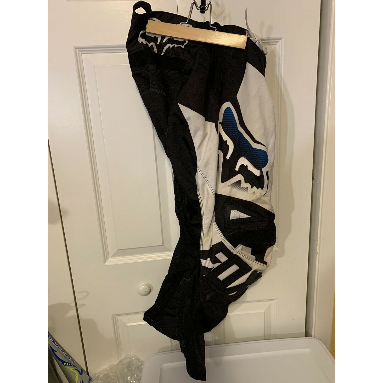 Fox Racing Fox Racing Bike Motocross Black White Blue Pants Men’s Sz 28 Size US 28 / EU 44 - 3 Thumbnail