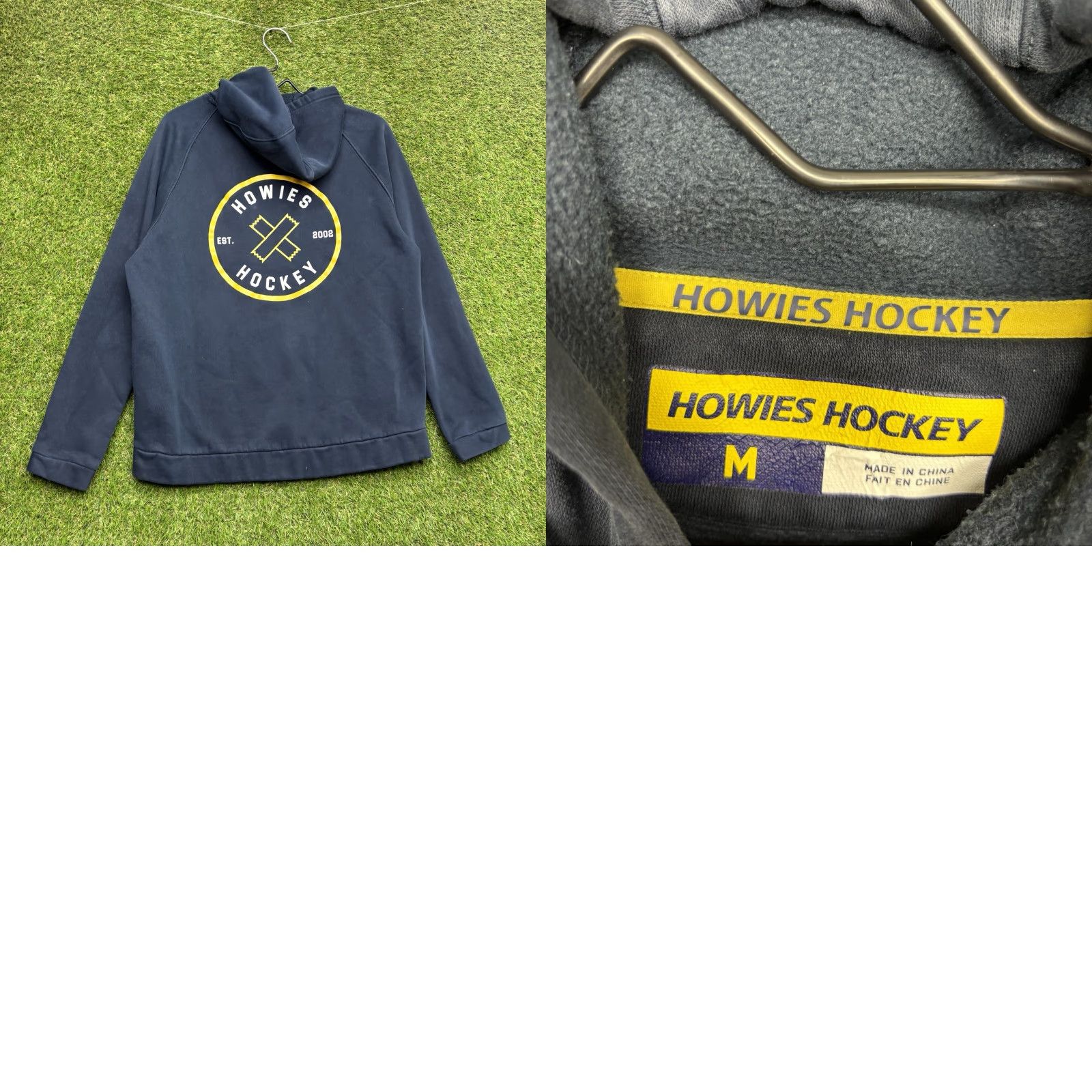 Vintage HOWIES Hoodie Mens M Blue Hockey Pullover Sweatshirt Logo Graphic Print Winter Regular Cloth Hoodie Mens Size US M / EU 48-50 / 2 - 8 Thumbnail