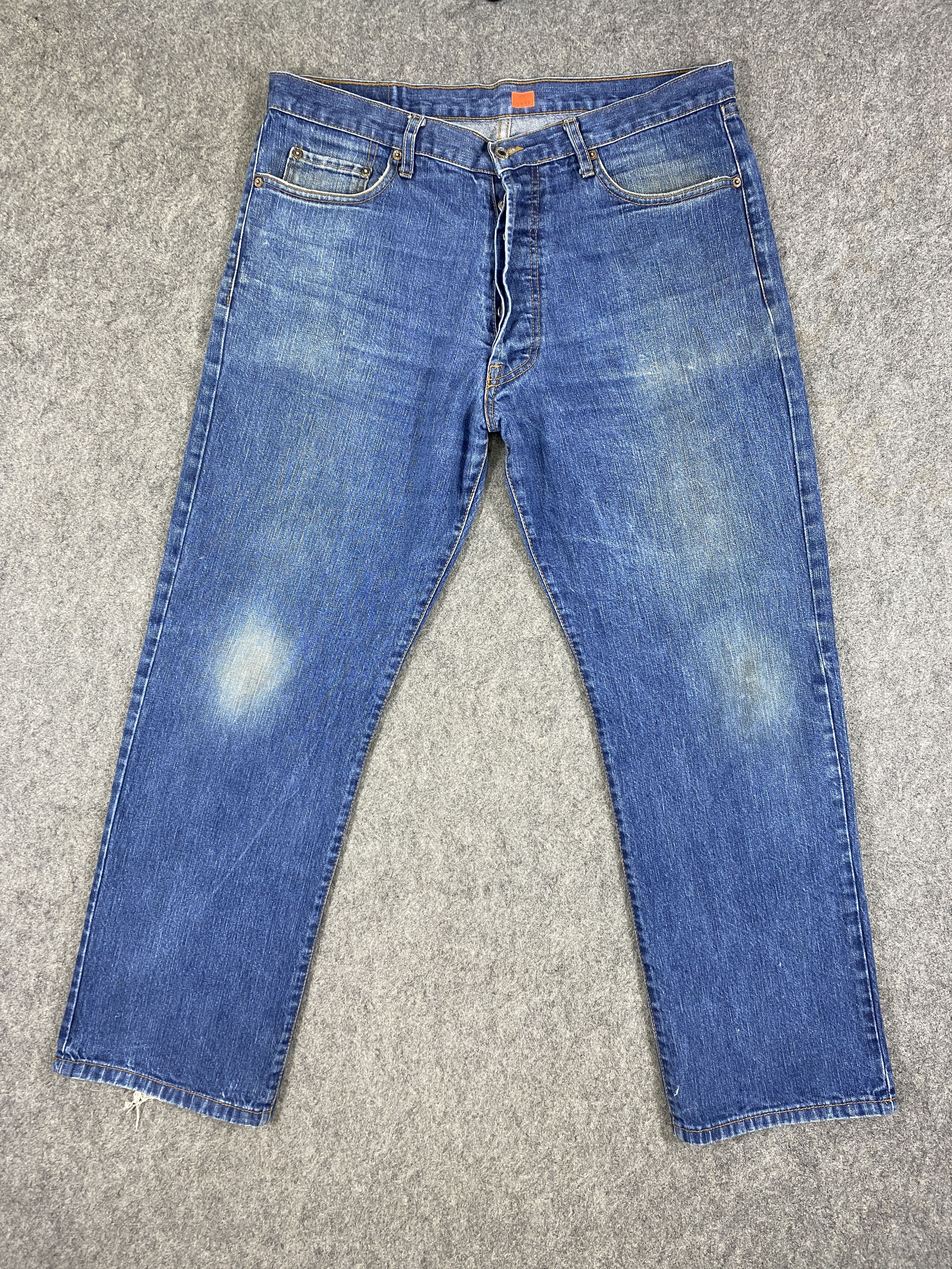 Levi's Blue Vintage Levi's 501 Jeans 37x29.5 Denim -JN2347 Size US 37 - 1 Thumbnail