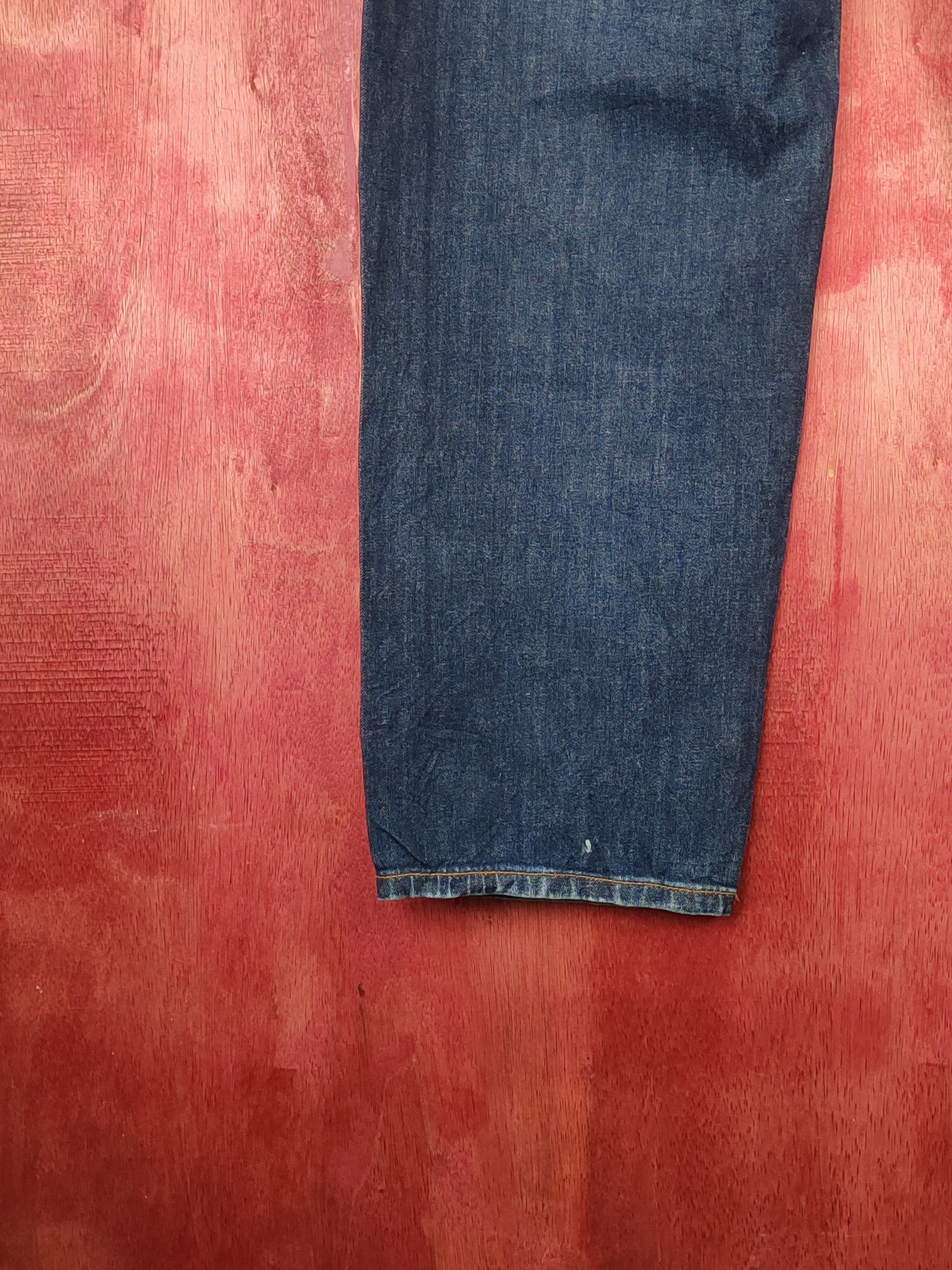 Japanese Brand Japanese Brand Dark Blue Distressed Ripped Jeans #S1690 Size US 31 - 9 Thumbnail