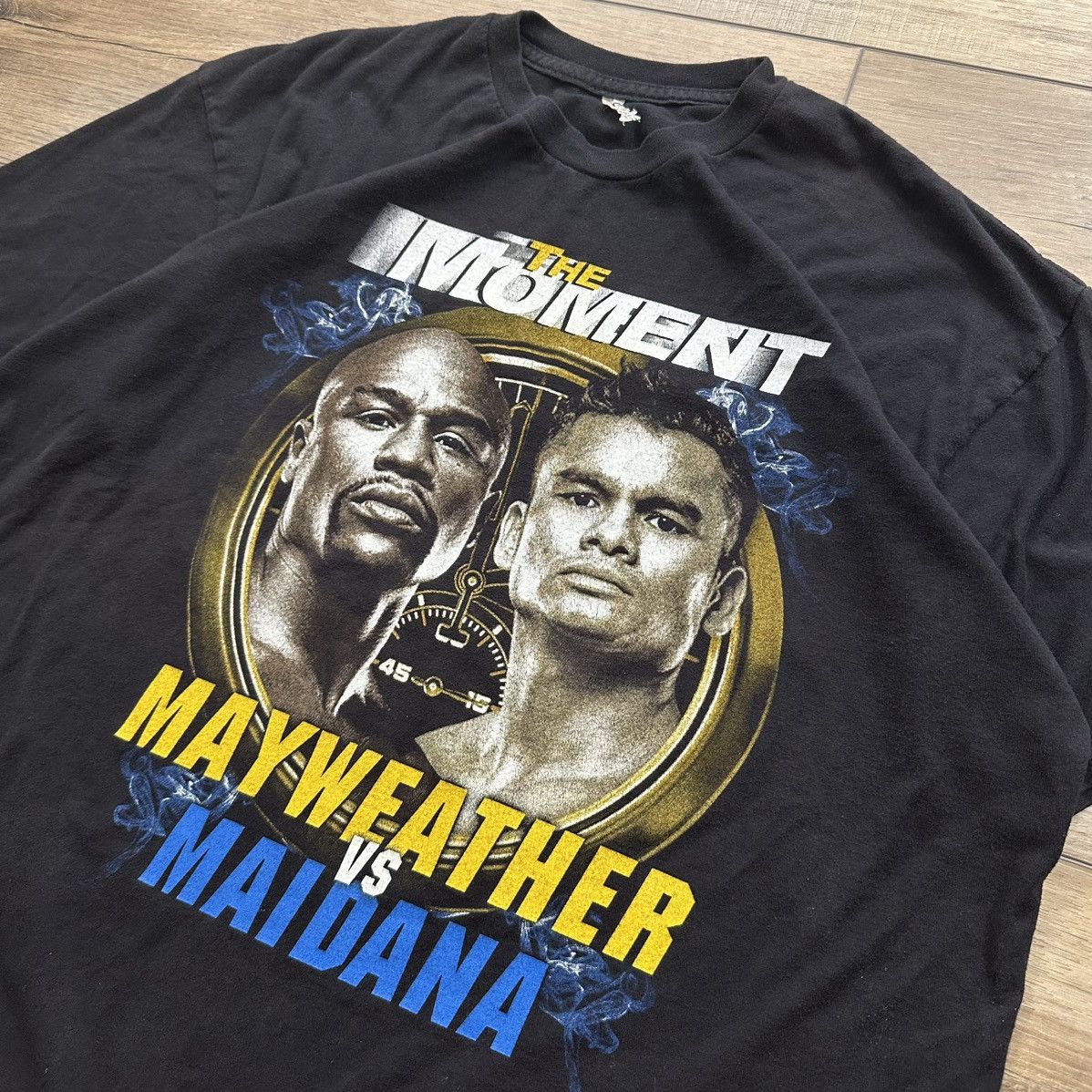 Alstyle Floyd Mayweather vs Marcos Maidana Boxing Promo Graphic Tee Size US L / EU 52-54 / 3 - 4 Thumbnail