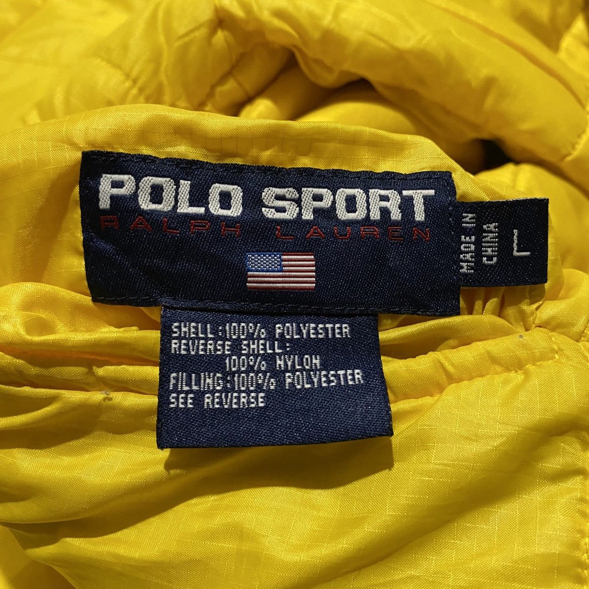 Polo Ralph Lauren Vintage Polo Sport Ralph Lauren Reversible Puffer Jacket Size US L / EU 52-54 / 3 - 9 Thumbnail