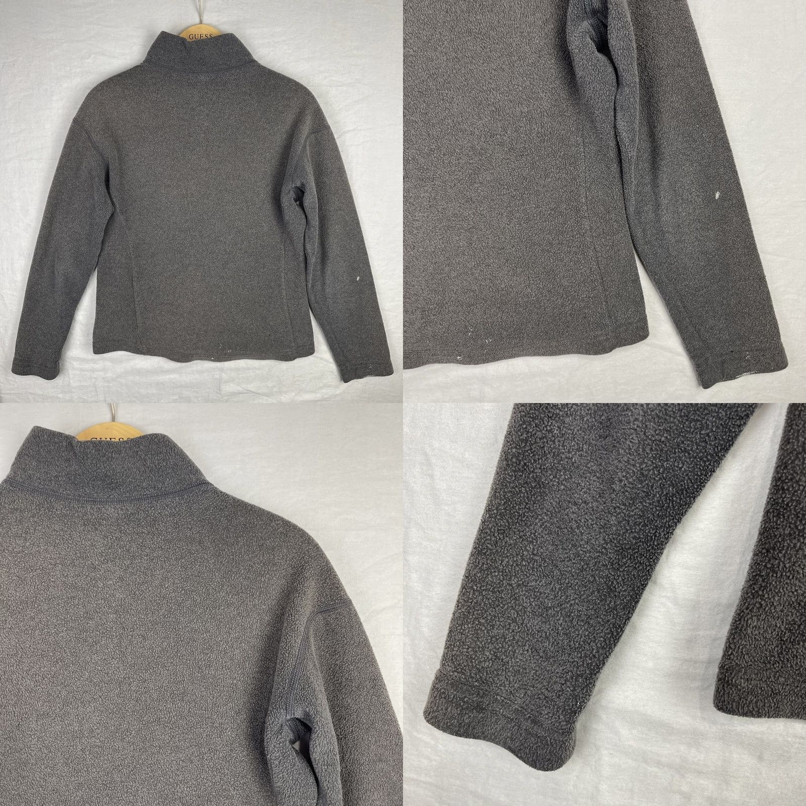 Patagonia Patagonia Jacket Womens Medium Gray Synchilla Zip Up Fleece Made In USA Vintage Size M / US 6-8 / IT 42-44 - 9 Thumbnail