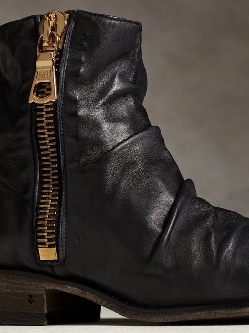 John Varvatos Richards wide zip Sharpei boot. 9.5 Size US 9.5 / EU 42-43 - 2 Thumbnail