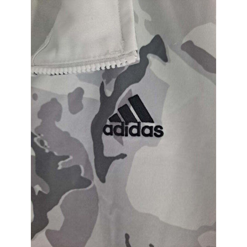 Adidas Adidas Black and White Camo Zipper Jacket Size XL Juniors Size ONE SIZE - 2 Thumbnail