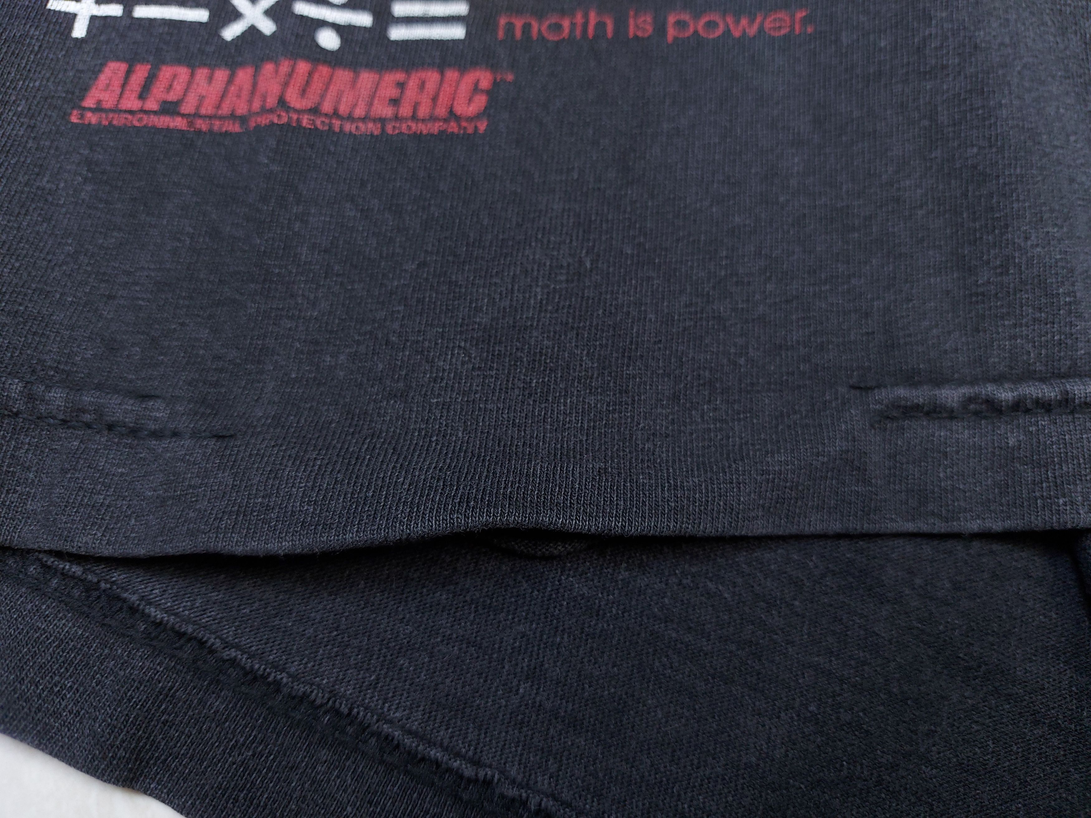 Alphanumeric Vintage 90s Y2K A# Alphanumeric Clothing Skateboard TEE Size US M / EU 48-50 / 2 - 9 Thumbnail