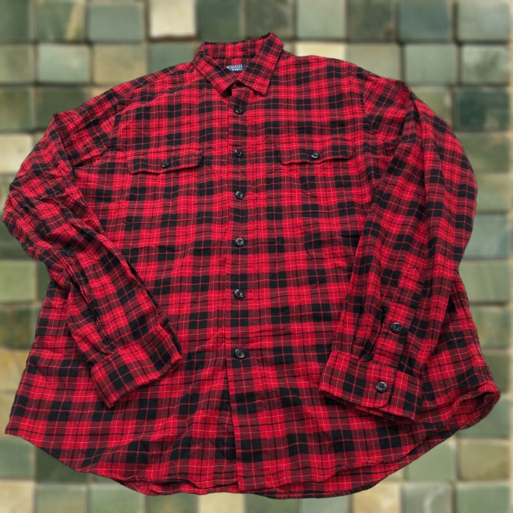 Polo Ralph Lauren Polo Ralph Lauren Shirt Plaid Red MINT Cotton Classic Fit Large L Casual Button-Up Shirt Men Size US L / EU 52-54 / 3 - 1 Thumbnail