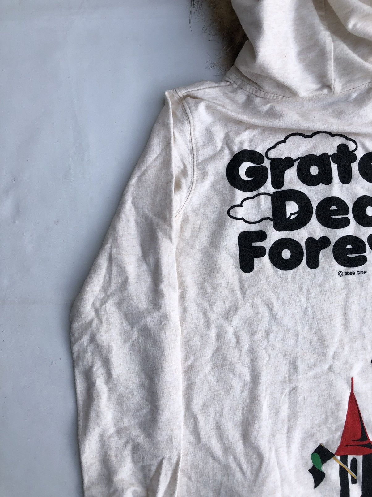 If Six Was Nine Grateful dead Fur Hoodie Pyschedelic Style Size US M / EU 48-50 / 2 - 9 Thumbnail